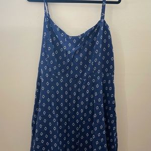 Navy blue dress